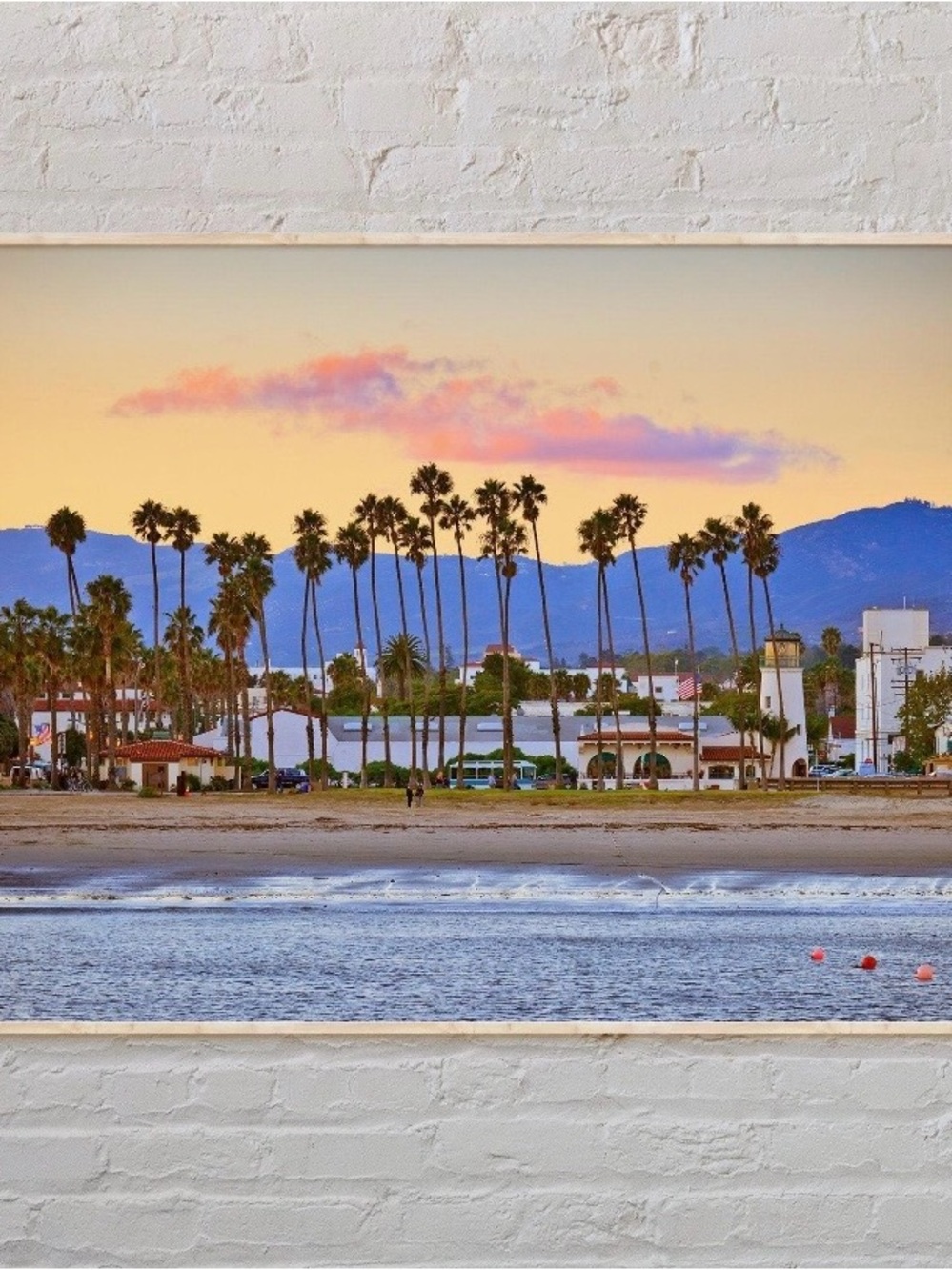 Santa Barbara Beach Photo wall art - Picture 2 of 5